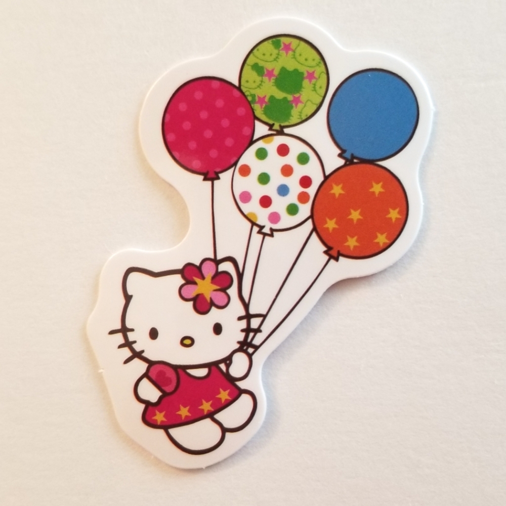 10/$10 Hello Kitty & Balloons Sticker